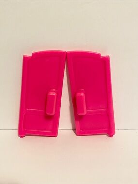 Little People Hot Pink Back French Doors Fisher Price 1996 Home Sweet Home Door